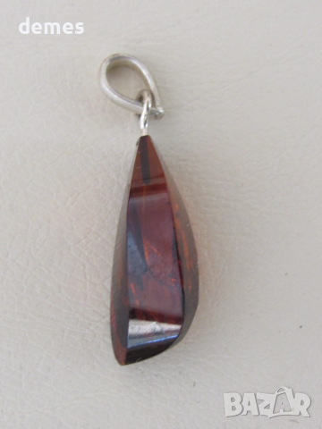 Колие - висулка първокласен балтийски кехлибар, снимка 5 - Колиета, медальони, синджири - 52327073