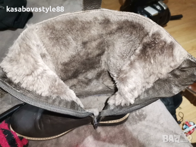 Ботуши Clic! Естествена кожа , снимка 14 - Дамски ботуши - 52877035