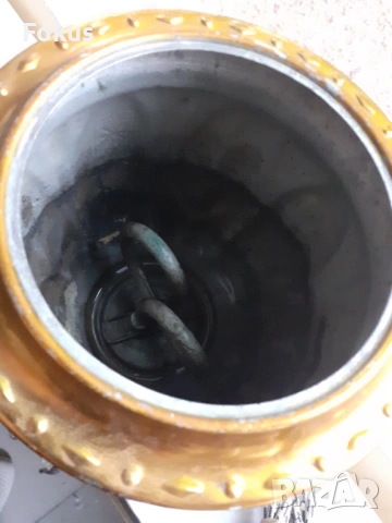 Невероятен стар руски ръчно рисуван самовар с печат, снимка 4 - Антикварни и старинни предмети - 53408521