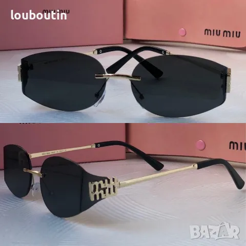 Miu 2024 дамски слънчеви очила елипса 3 цвята