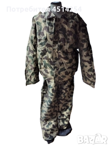 Ватиран камуфлажен комплект съставен от  панталон и яке, снимка 2 - Други - 51768271