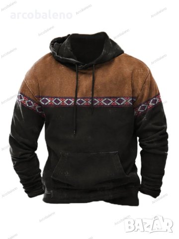 Мъжки суичър с качулка, 5цвята , снимка 5 - Суичъри - 43061944