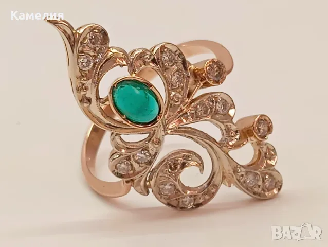 Руско злато , снимка 9 - Пръстени - 49225593