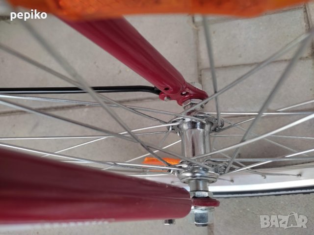 Продавам колела внос от Германия двойно сгъваем велосипед BACHINI FOLDING SPORT 20 цола, снимка 2 - Велосипеди - 39005197