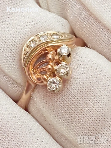 Руско злато , снимка 3 - Пръстени - 53008337