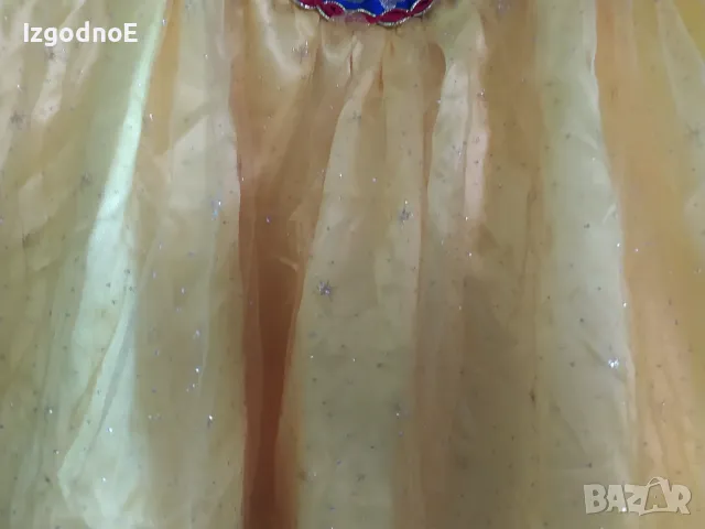 7-8год детска карнавална рокля Снежанка , снимка 6 - Детски рокли и поли - 47695715