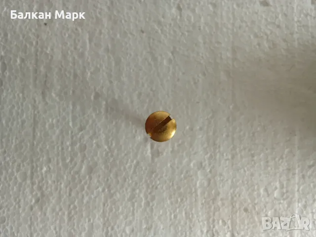 🟡 Месингов винт,винтове за дърво,реставрации 5x40мм–DIN 95,лещовидна глава, шлиц–200 бр/оп., снимка 3 - Железария - 50169779