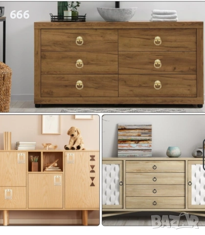 8 броя Дръжки за чекмеджета с винтове , снимка 2 - Други стоки за дома - 53036364