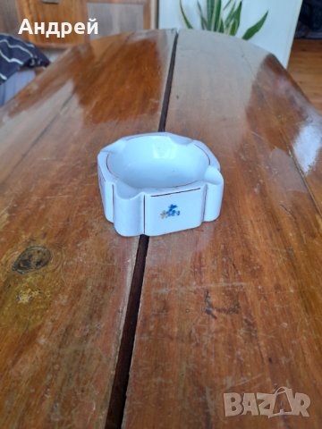 Стар порцеланов пепелник , снимка 2 - Антикварни и старинни предмети - 35515711