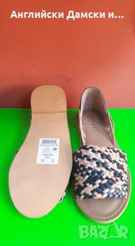 Английски дамски сандали естсетвена кожа-NEXT, снимка 4 - Сандали - 28733405