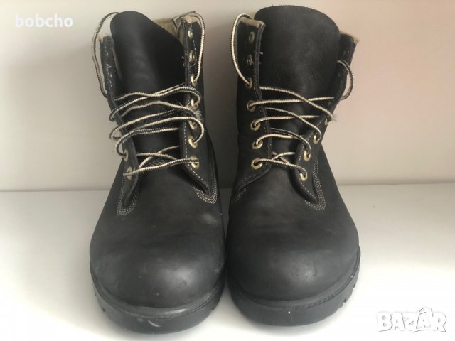 Timberland black boots Uk11, снимка 2 - Мъжки боти - 38173884
