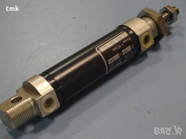 Пневматичен цилиндър Bosch Ф 25x50 mm, снимка 6 - Резервни части за машини - 32844634