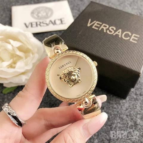 Дамски луксозен ръчен часовник Versace, снимка 4 - Дамски - 52220748