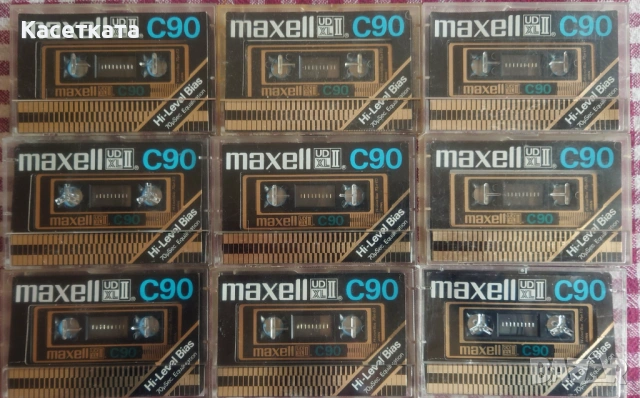 Аудио касети /аудио касета/ Maxell UD XL II C90 made in Japan