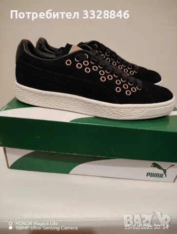 дамски сникерси Puma SUDE XL, снимка 3 - Маратонки - 49405365