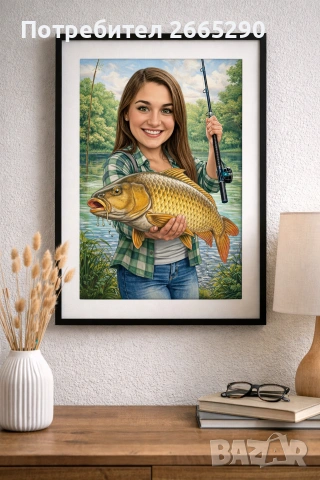 Карикатура в рамка – Персонален подарък с характер!