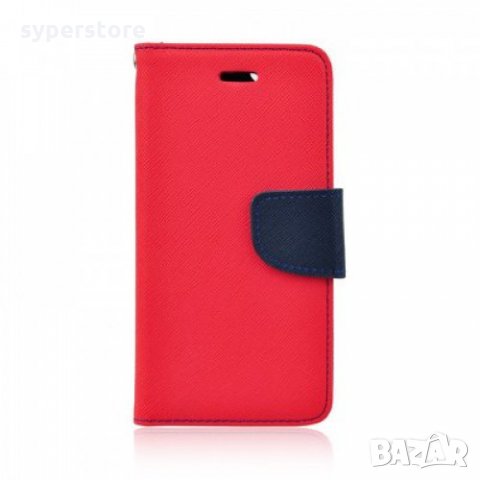 Калъф за телефон Huawei P40 Lite SS000130 L75 Тефтер - кожен калъф червен с магнит