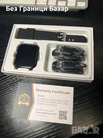 Нов Bluetooth Смарт Часовник 1.95 инча Сърдечен Монитор, снимка 9 - Смарт гривни - 43572547