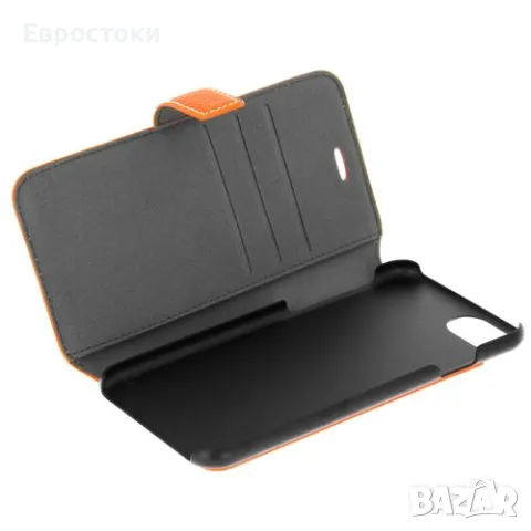 Faconnable Folio Защитен калъф от синтетична кожа за iPhone 6/7/8/SE 2020 оранжев, снимка 2 - Калъфи, кейсове - 49622145