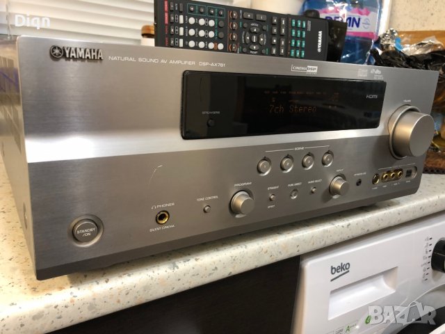 Yamaha DSP-AX761, снимка 13 - Ресийвъри, усилватели, смесителни пултове - 37118233