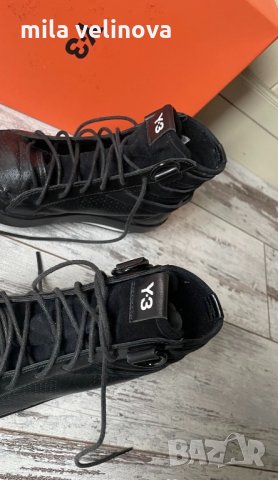 Adidas Y-3-оригинални от едтествена кожа кецове/боти, снимка 4 - Кецове - 35348807