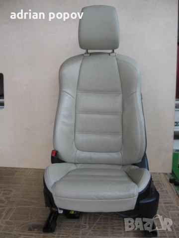 кожен  бял салон MAZDA 6 2016 г, снимка 3 - Части - 53492491
