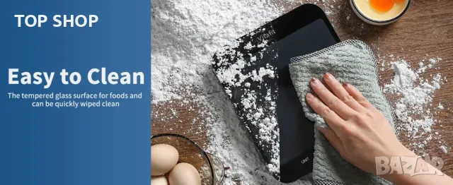 Цифрови кухненски везни Vitafit 15 кг, снимка 5 - Електронни везни - 48648449