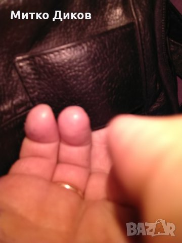 Чанта за през рамо и ръка -за колан -естествена кожа малка 165х125мм, снимка 5 - Чанти - 27647847