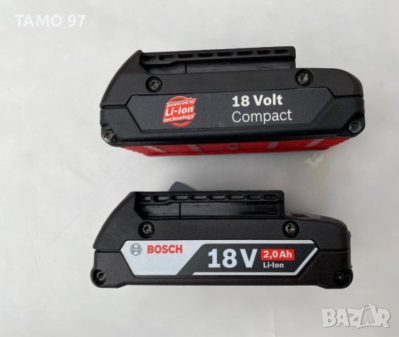 Bosch литиево-йонни батерии 18V, снимка 2 - Други инструменти - 36915973
