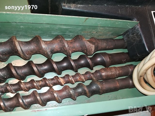 DAUER+МЕТАЛЕН КУФАР И СВРЕДЛА 2002231122M, снимка 9 - Бормашини - 39736782