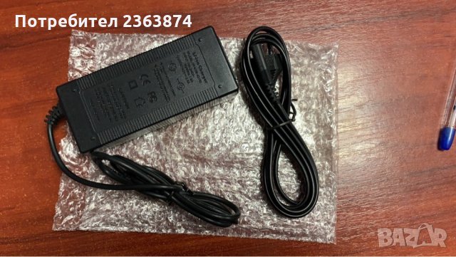 Зарядно 42V / 2А за 36V Li-ion батерии на електрически велосипед, тротинетка, скутер, ховърборд, снимка 2 - Скейтборд, ховърборд, уейвборд - 28785672