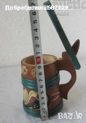 Халби:  стара дървена халба руска с дърворезба, скандинавска, немска - буре, Дисни - рекламна, снимка 8 - Други ценни предмети - 29284724