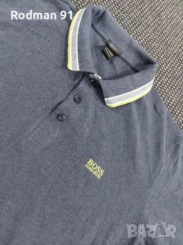 Hugo boss тениска с яка поло XL, снимка 2 - Тениски - 47330681