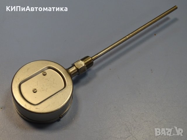 биметален термометър Wika thermometer ф100mm, 0/+100°C, L-230mm, снимка 6 - Резервни части за машини - 35228907