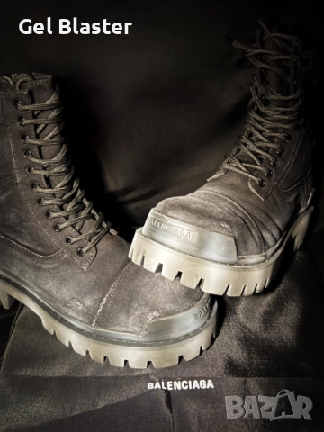 Balenciaga Combat Strike Boots EU44/Баленсиага Комбат Страйк, снимка 5 - Мъжки боти - 52565367