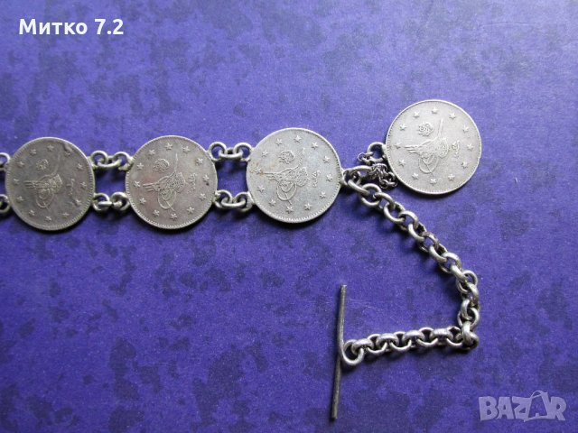 сребърна гривна - 22, снимка 6 - Гривни - 27503930