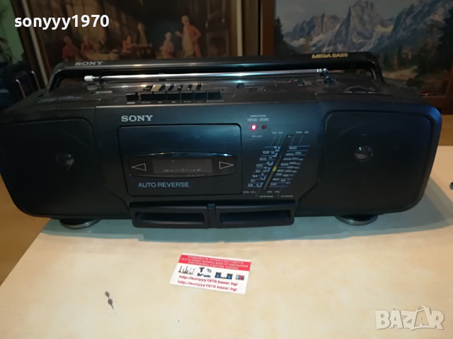SONY CFS-D30L MEGA BASS & REVERSE 1004222127, снимка 5 - Радиокасетофони, транзистори - 36411852