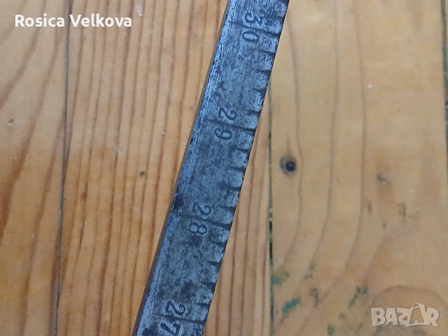 Стар ретро кантар с топуз , снимка 7 - Антикварни и старинни предмети - 53243306