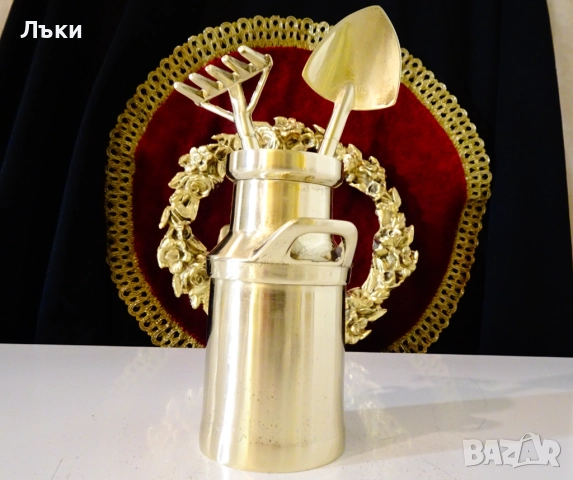 Бронзови градински инструменти за бонсай,сукуленти. 