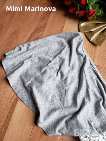 Блузка с ръкав тип "Прилеп" И имитация колан от дантела 🌹 65% памук 35% полиестер, снимка 2 - Потници - 25525540