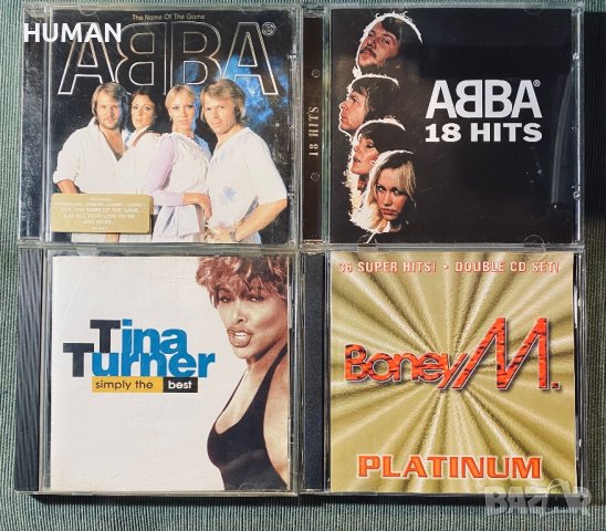 BoneyM,ABBA,Tina Turner , снимка 1 - CD дискове - 43544589
