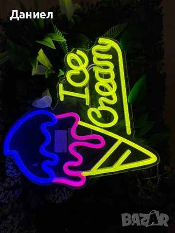 Led Neon Сладолед Оферта