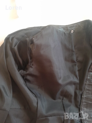 Дамско интересно яке естествена кожа есен/пролет, снимка 11 - Якета - 51492177