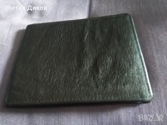 Портфейл тъмно кафяв от соца нов 130х100мм