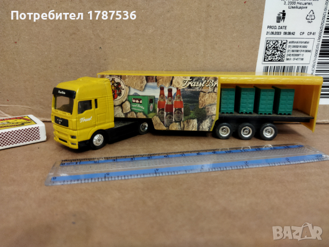 Малки камиончета мащ.1/87( към 20 см.,тип бирени) състояние използвано ,по 10 лв бр, снимка 14 - Колекции - 44911117