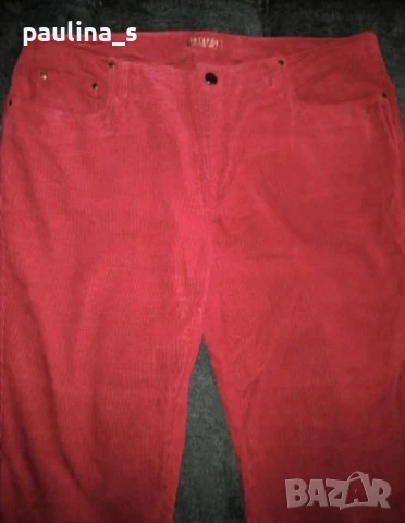 Два различни броя / Червен памучен панталон "Identic" и джинси "Jackpot" / голям размер , снимка 8 - Панталони - 26213848