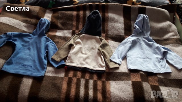 Плътни детски блузи за ръст 86-92 см., снимка 3 - Бебешки блузки - 35586638