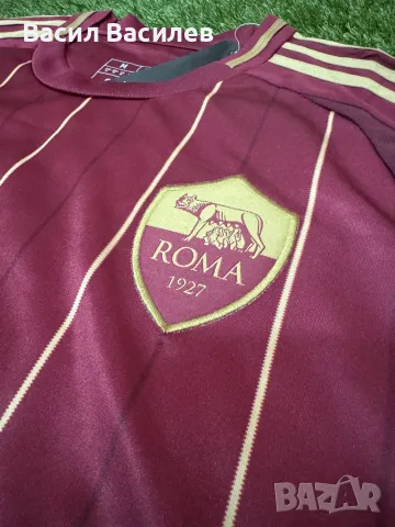 Тениска на Рома 2024/25, снимка 4 - Футбол - 47329967
