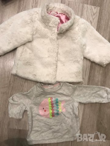 Н&М ново пролетно палто с блузка, снимка 2 - Комплекти за бебе - 28162247