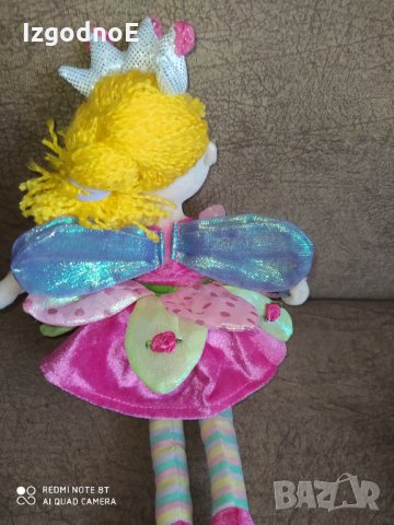 Мека кукла принцеса фея, снимка 4 - Плюшени играчки - 32792647